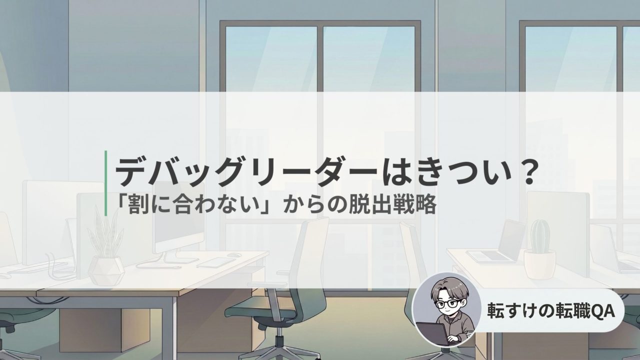 デバッグリーダーの役割とキャリアパス