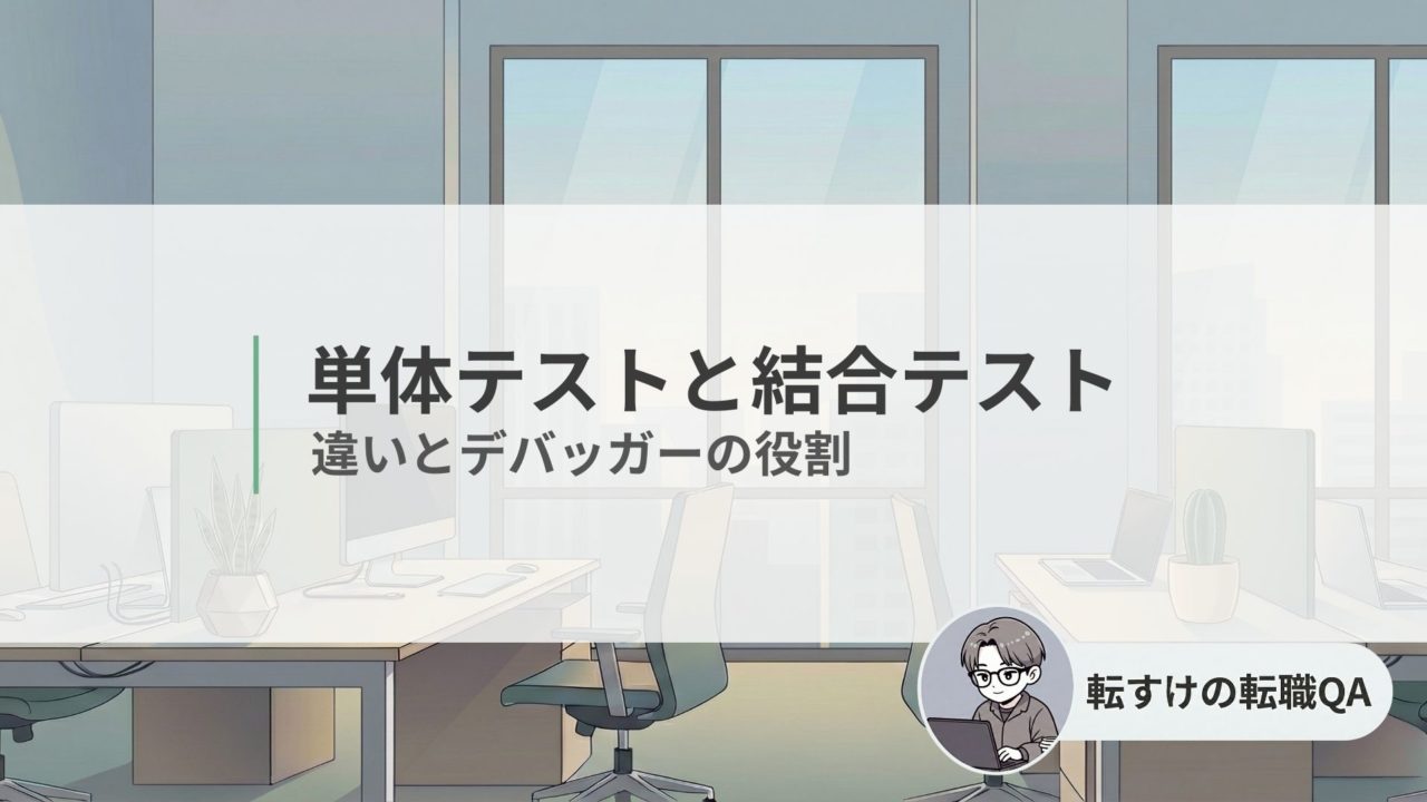 単体テストと結合テストの違いを解説